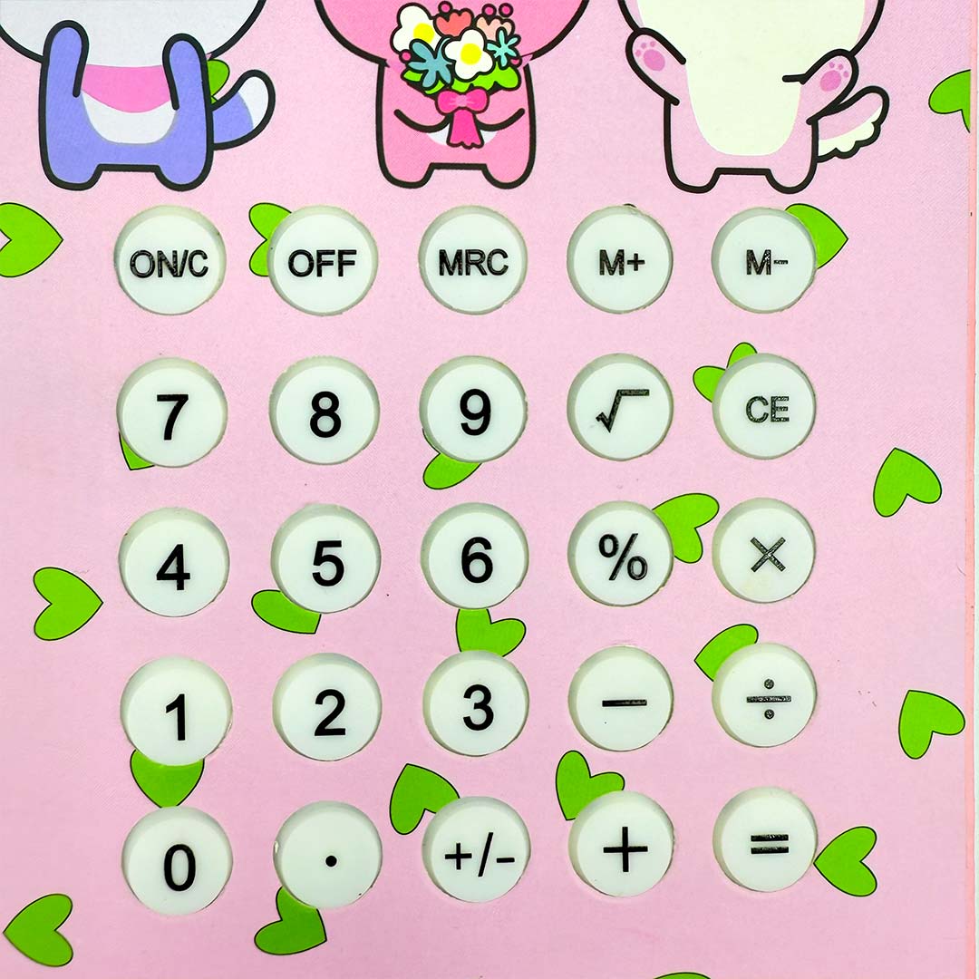 Kitty Calculator Diary with Personalized Panda Pen - Image 4