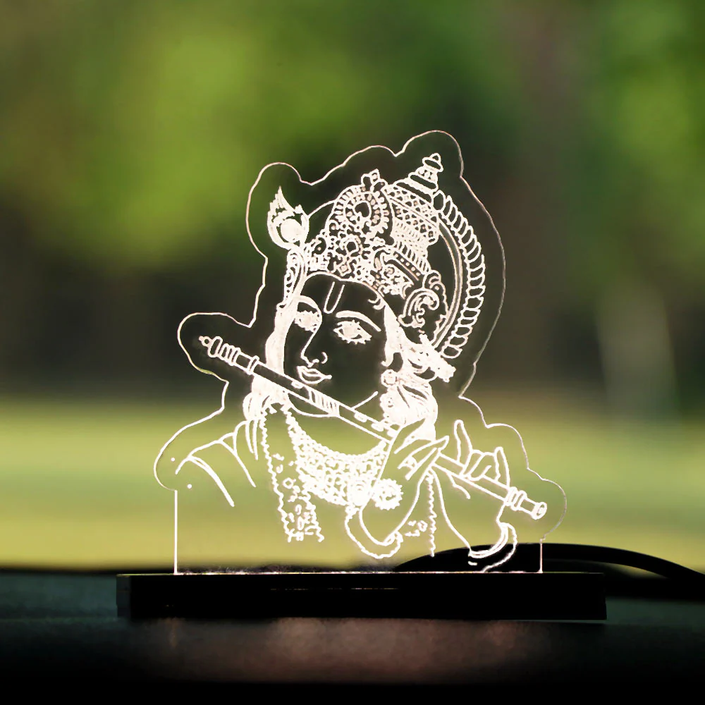 Krishan Ji Car Dashboard Lamp - Image 4