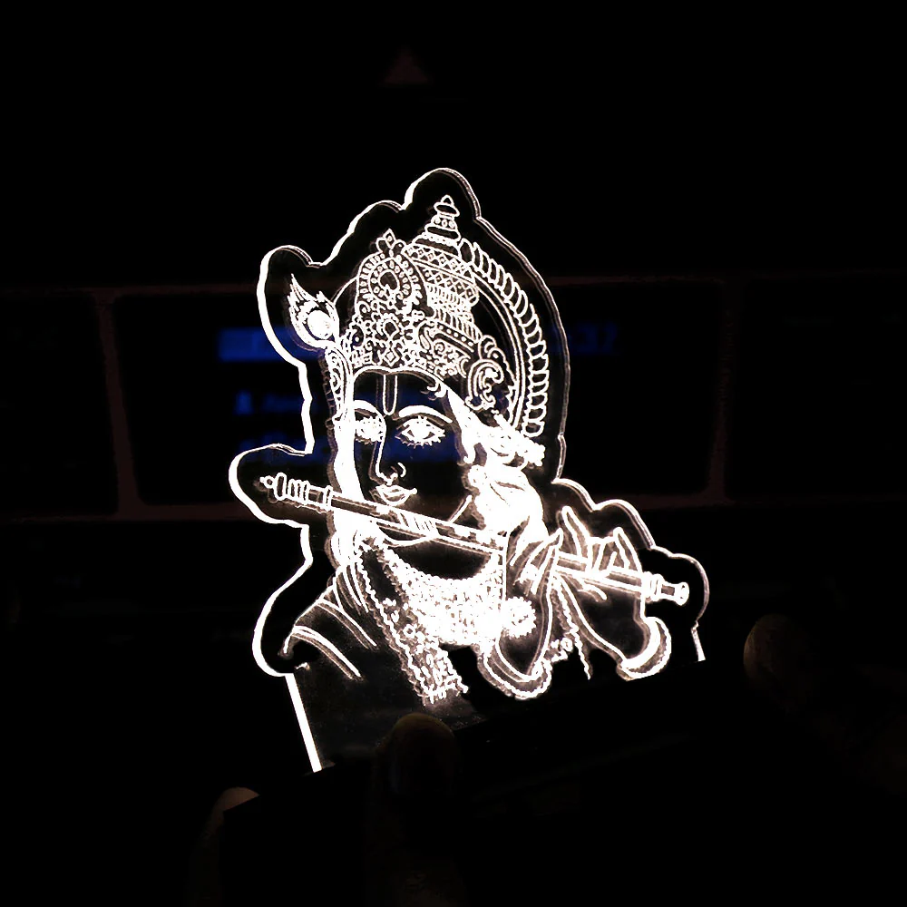 Krishan Ji Car Dashboard Lamp - Image 5