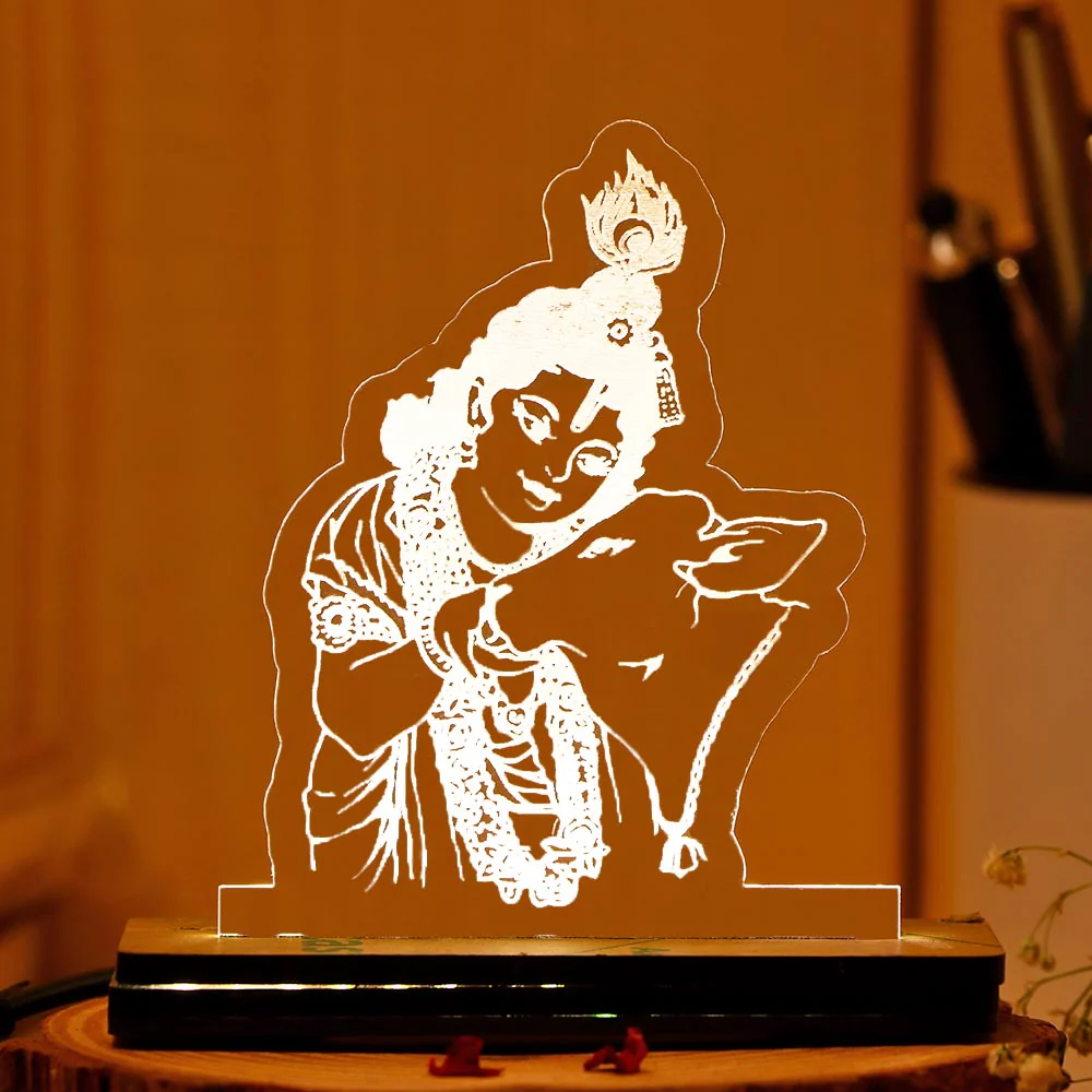 Krishna ji Car Dashboard Lamp - Image 6
