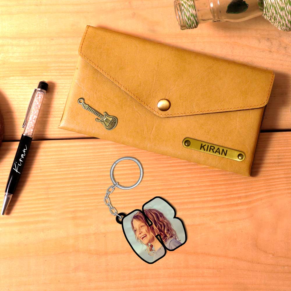 Ladies Clutches with Keychain and Pen- Raksha Bandhan Gift - Image 14
