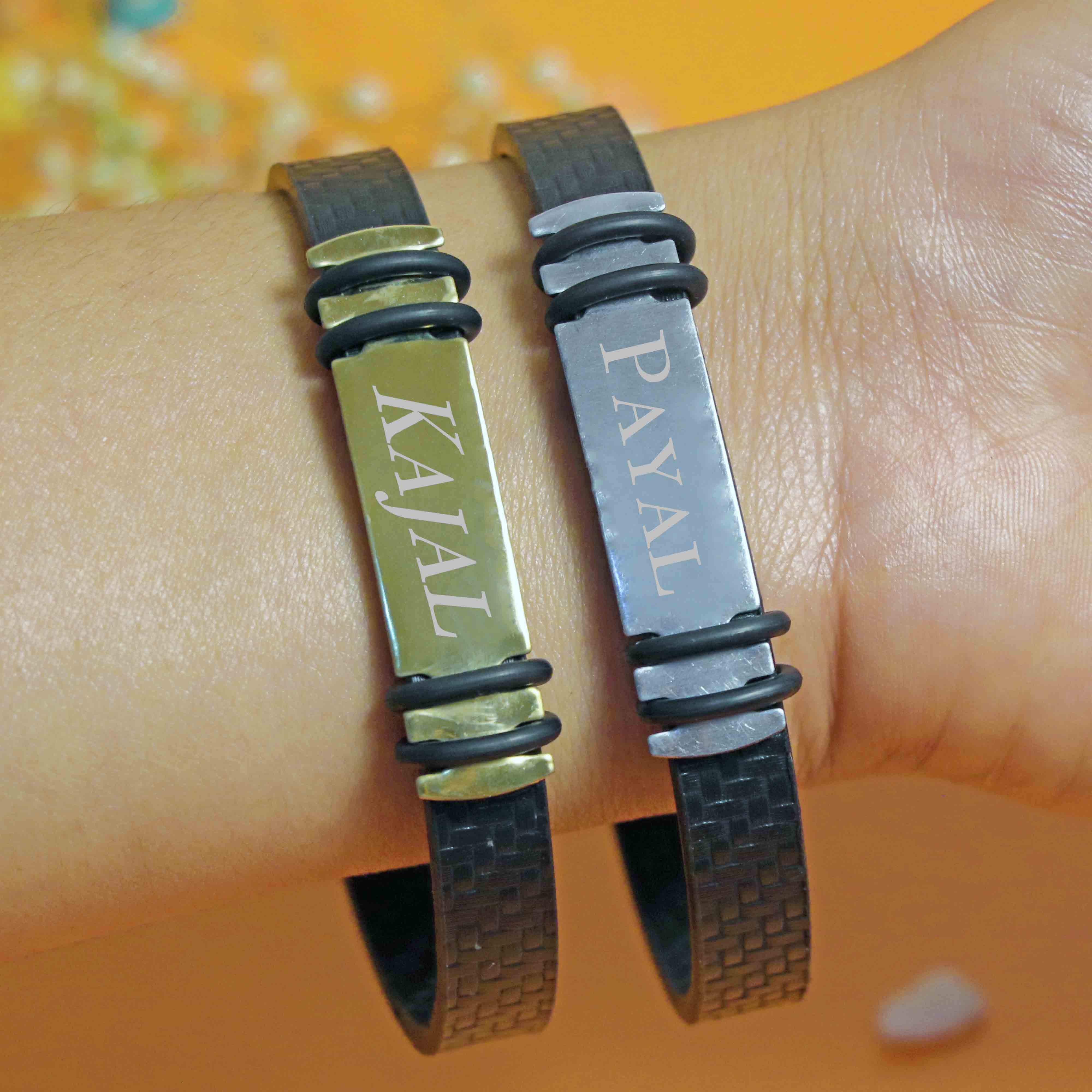 Leather Bracelet-Silver - Image 6
