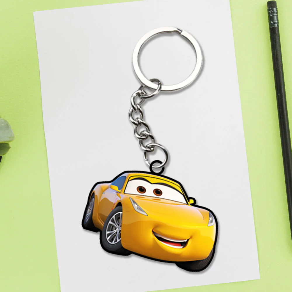 Lightning McQueen Cars Charcaters Keychain - Image 10