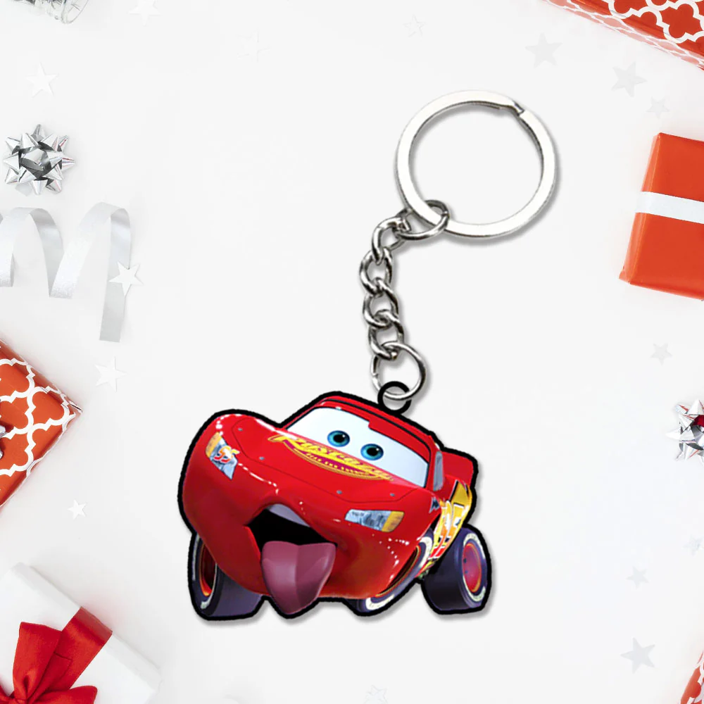 Lightning McQueen Cars Charcaters Keychain - Image 12