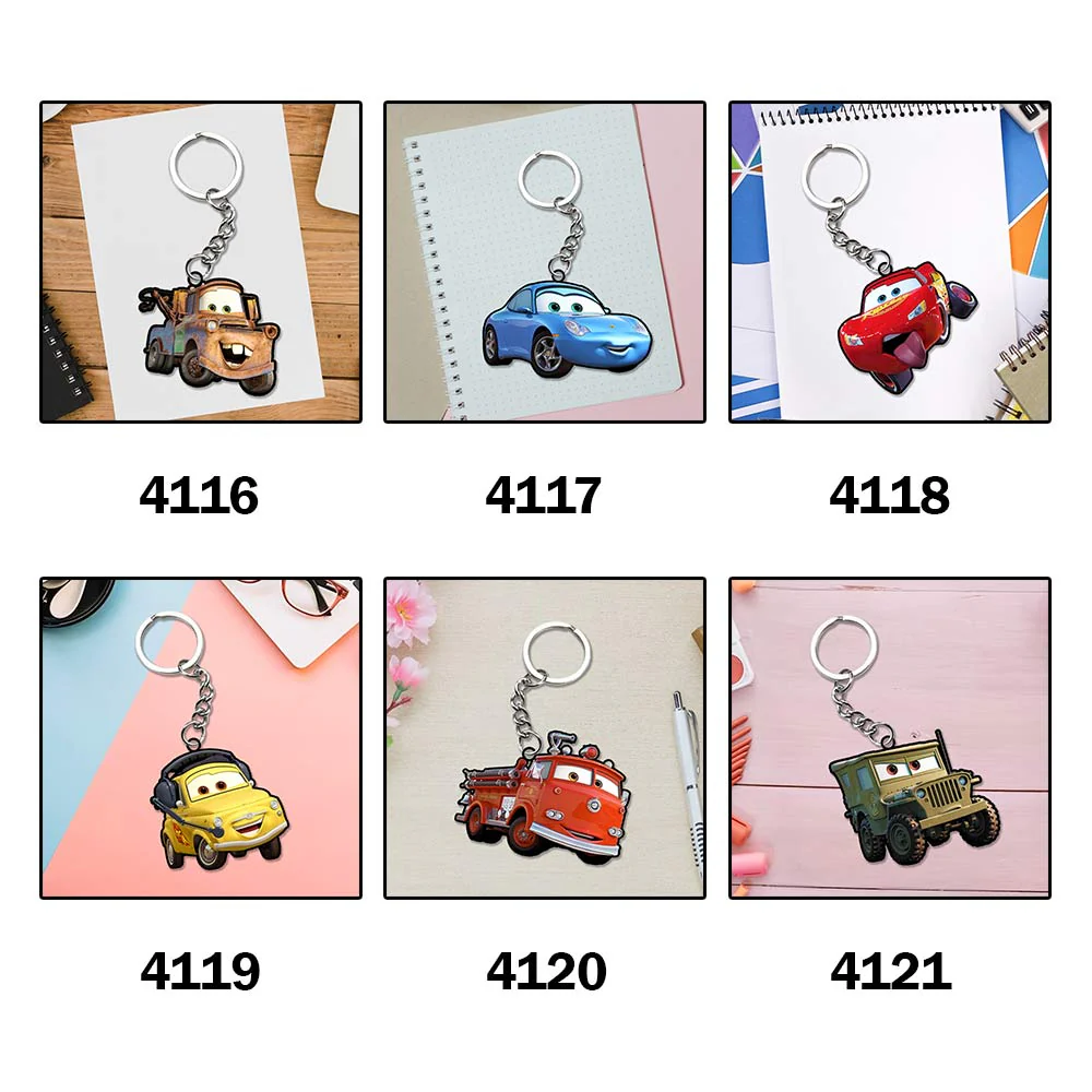 Lightning McQueen Cars Charcaters Keychain - Image 13