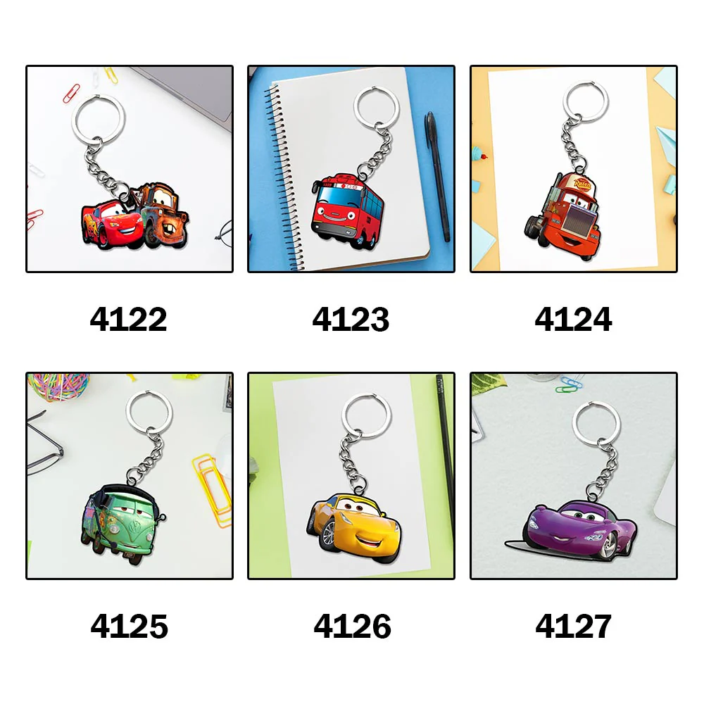 Lightning McQueen Cars Charcaters Keychain - Image 14