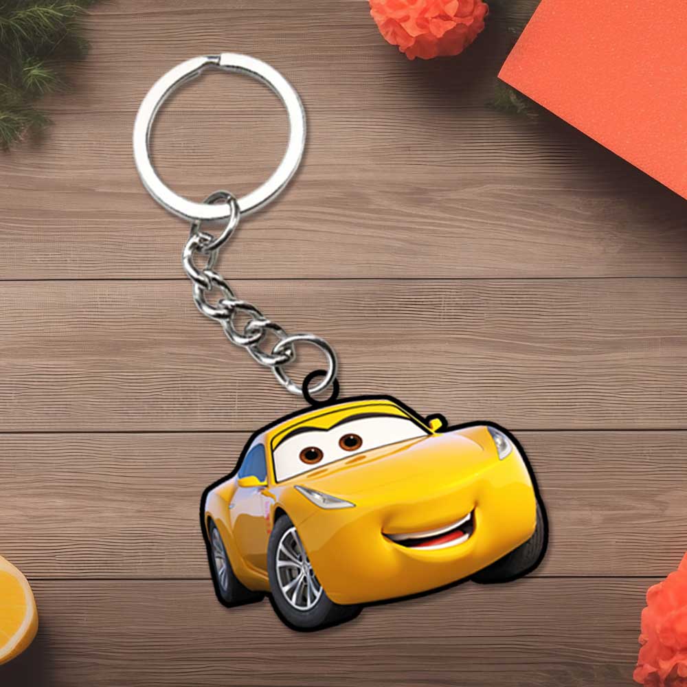 Lightning McQueen Cars Charcaters Keychain - Image 16