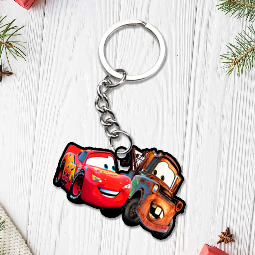 Lightning McQueen Cars Charcaters Keychain - Image 20