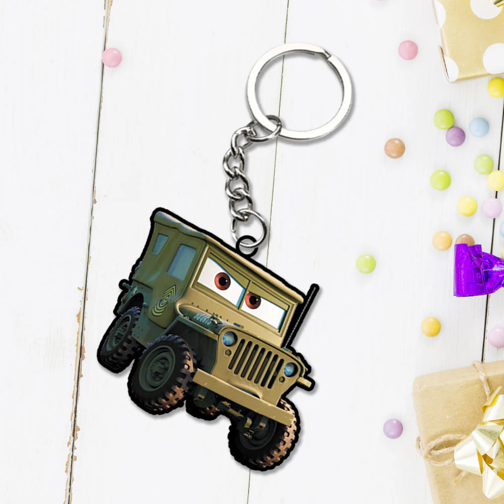 Lightning McQueen Cars Charcaters Keychain - Image 21