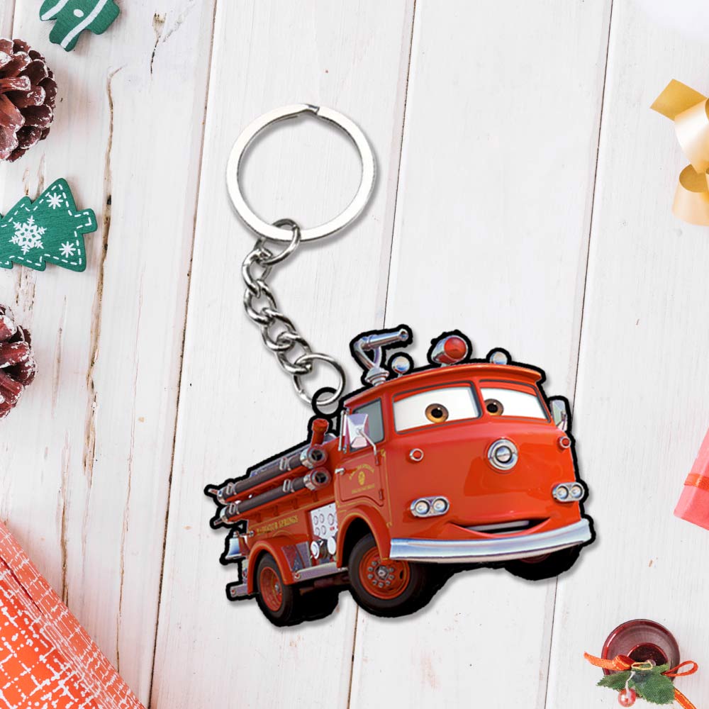 Lightning McQueen Cars Charcaters Keychain - Image 22