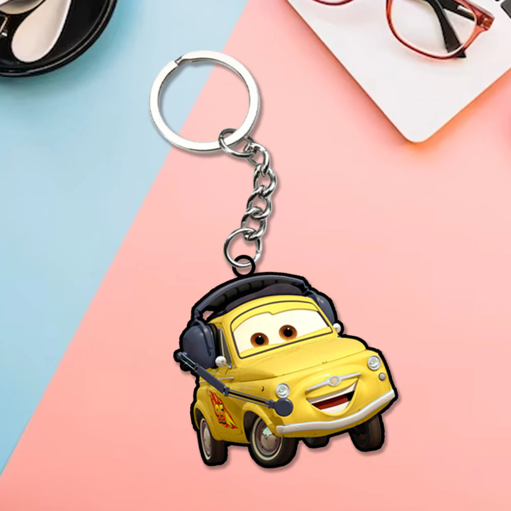 Lightning McQueen Cars Charcaters Keychain - Image 23