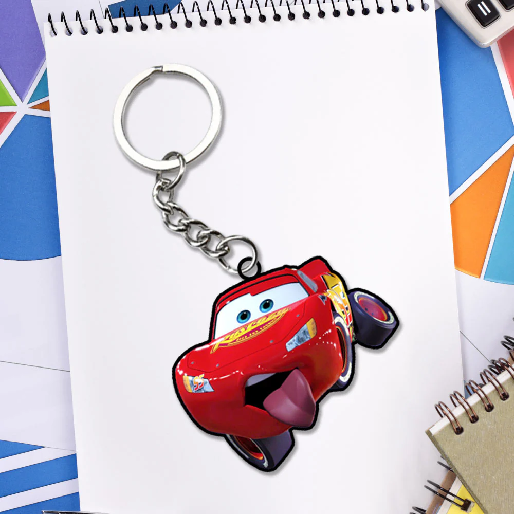 Lightning McQueen Cars Charcaters Keychain - Image 24