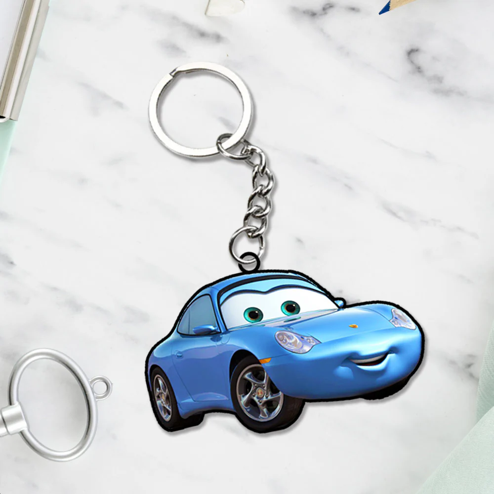 Lightning McQueen Cars Charcaters Keychain - Image 25