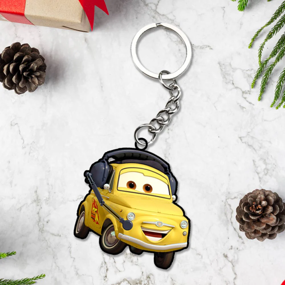 Lightning McQueen Cars Charcaters Keychain - Image 3