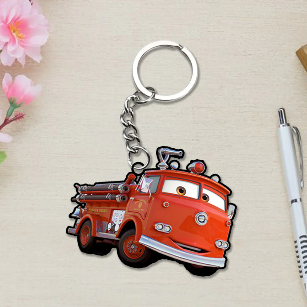 Lightning McQueen Cars Charcaters Keychain - Image 4