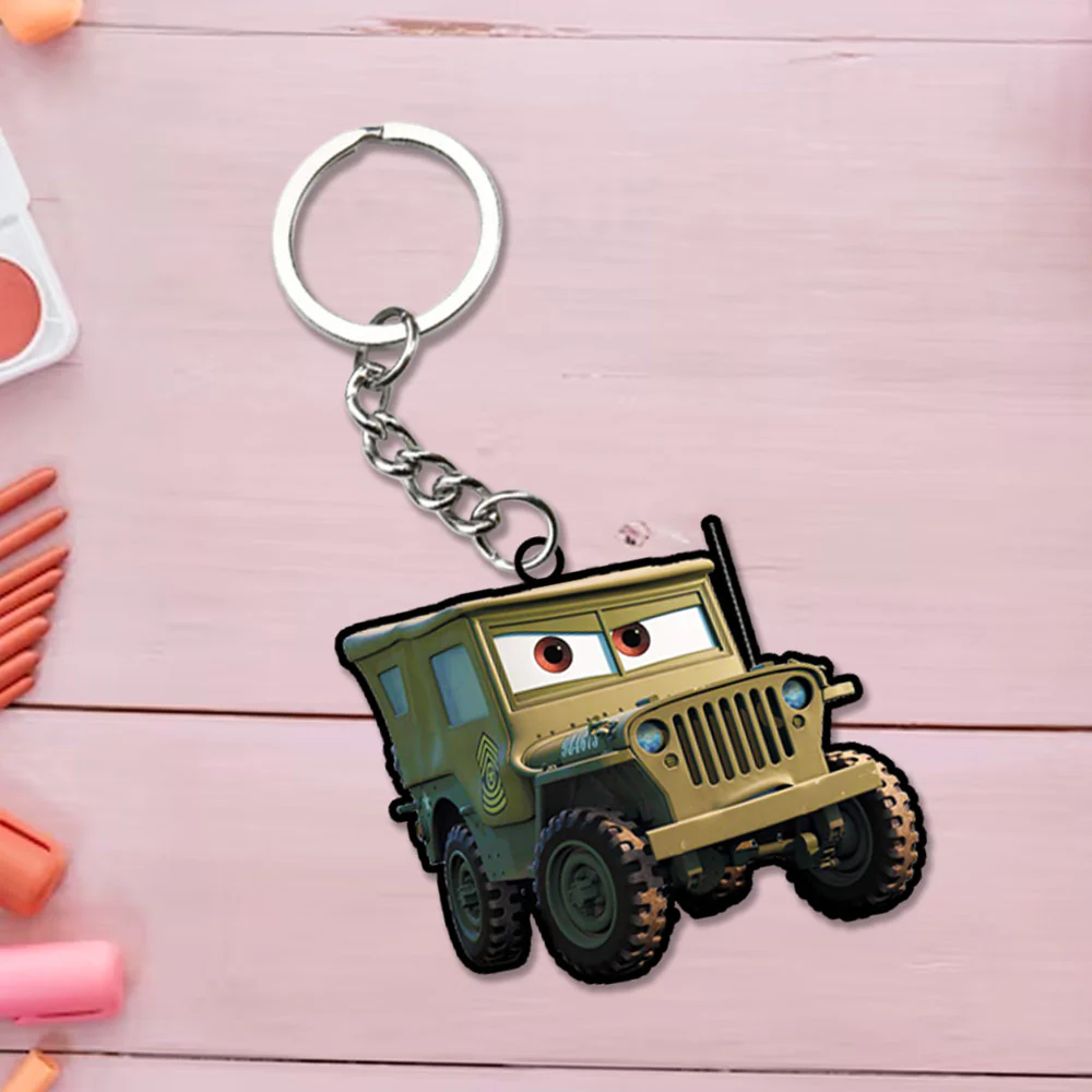 Lightning McQueen Cars Charcaters Keychain - Image 5