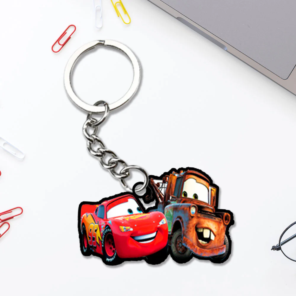 Lightning McQueen Cars Charcaters Keychain - Image 6
