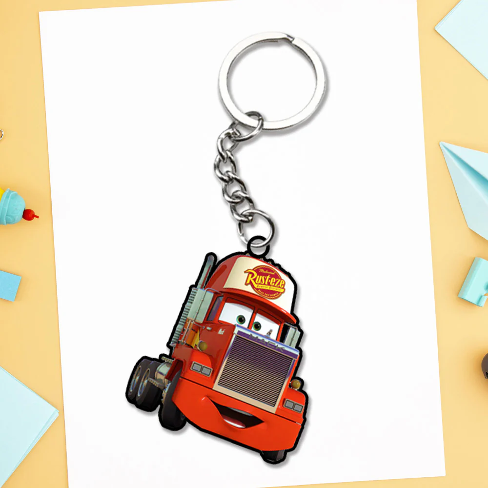 Lightning McQueen Cars Charcaters Keychain - Image 8