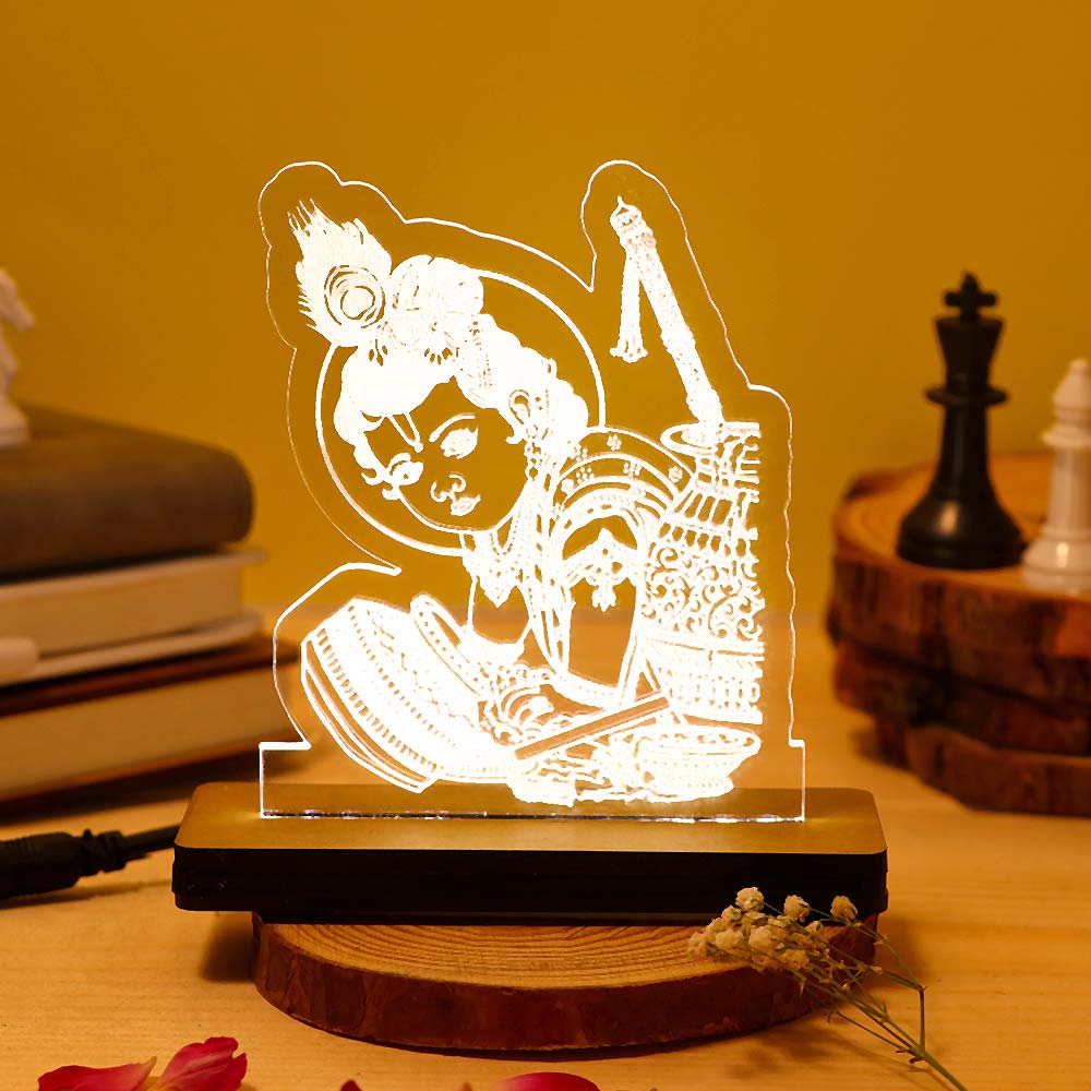 Little Krishna Car Dashboard Lamp - Image 5