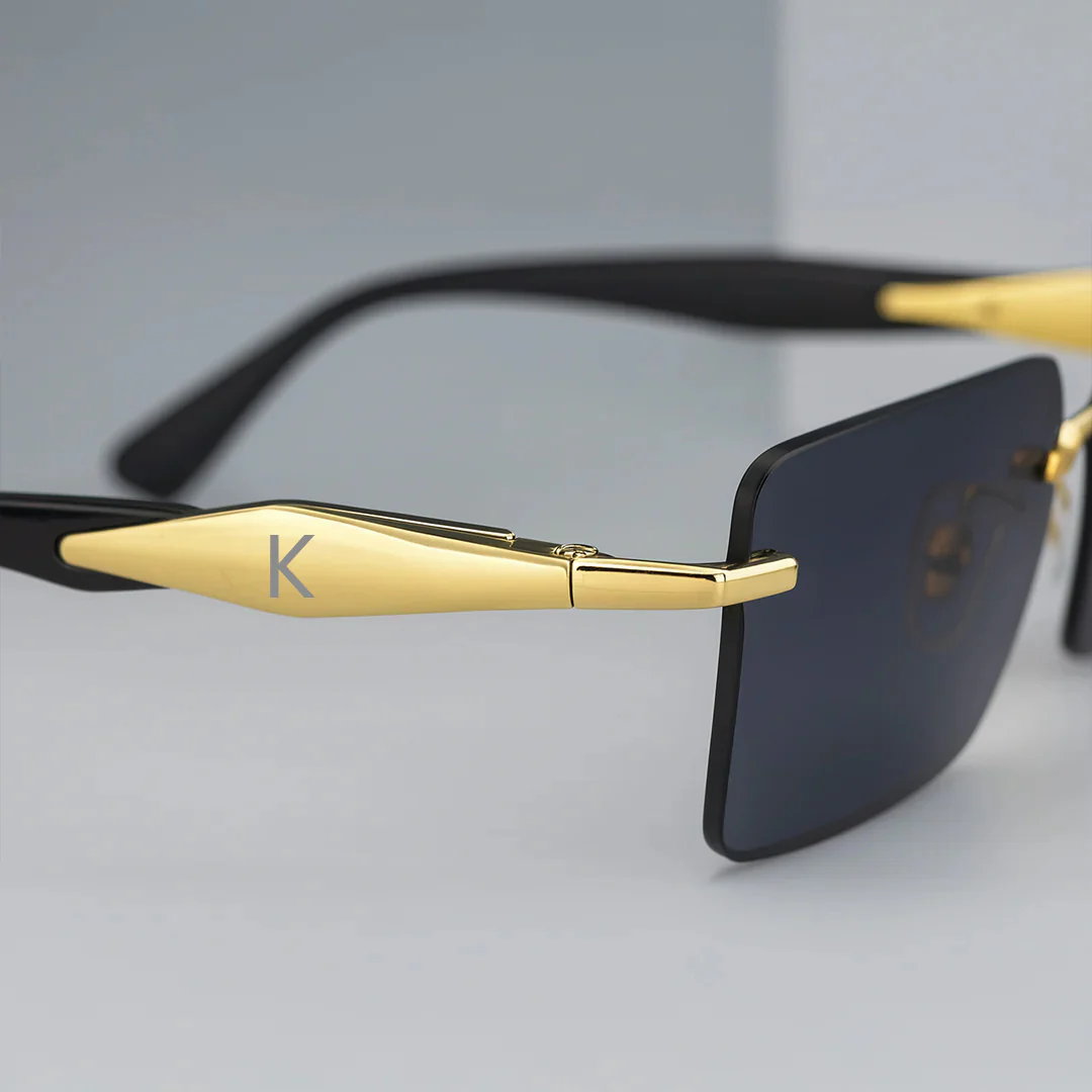 Luxury Gold-Temple Sunglasses - Image 6