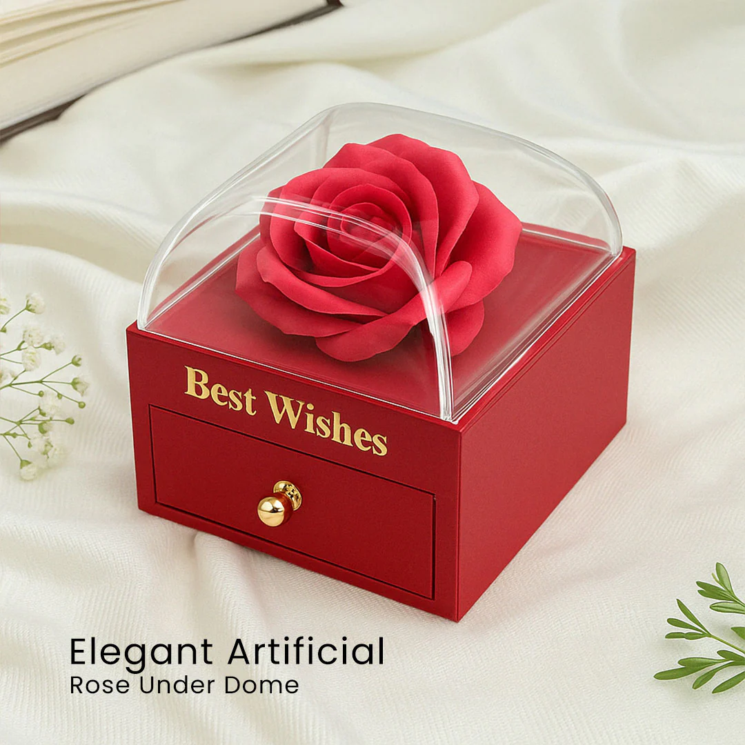 Luxury Red Gift Box with Drawer