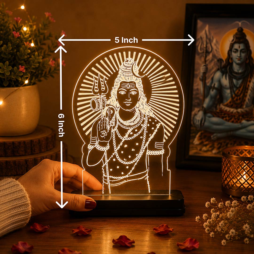 Mahadev Car Dashboard Lamp - Image 2