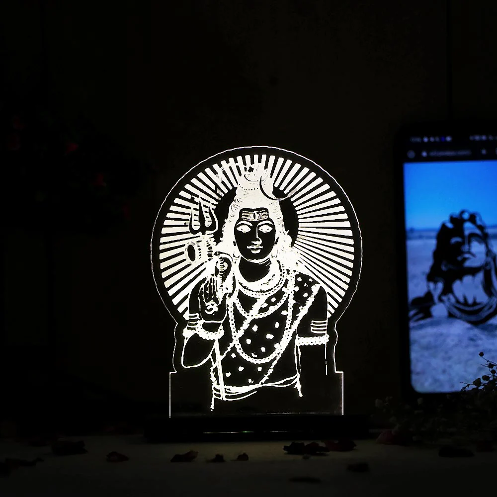 Mahadev Car Dashboard Lamp - Image 4