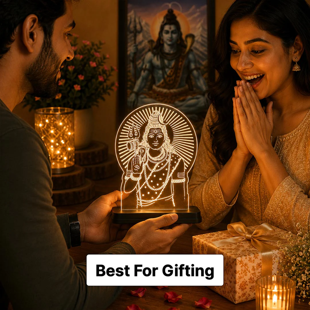 Mahadev Car Dashboard Lamp - Image 8