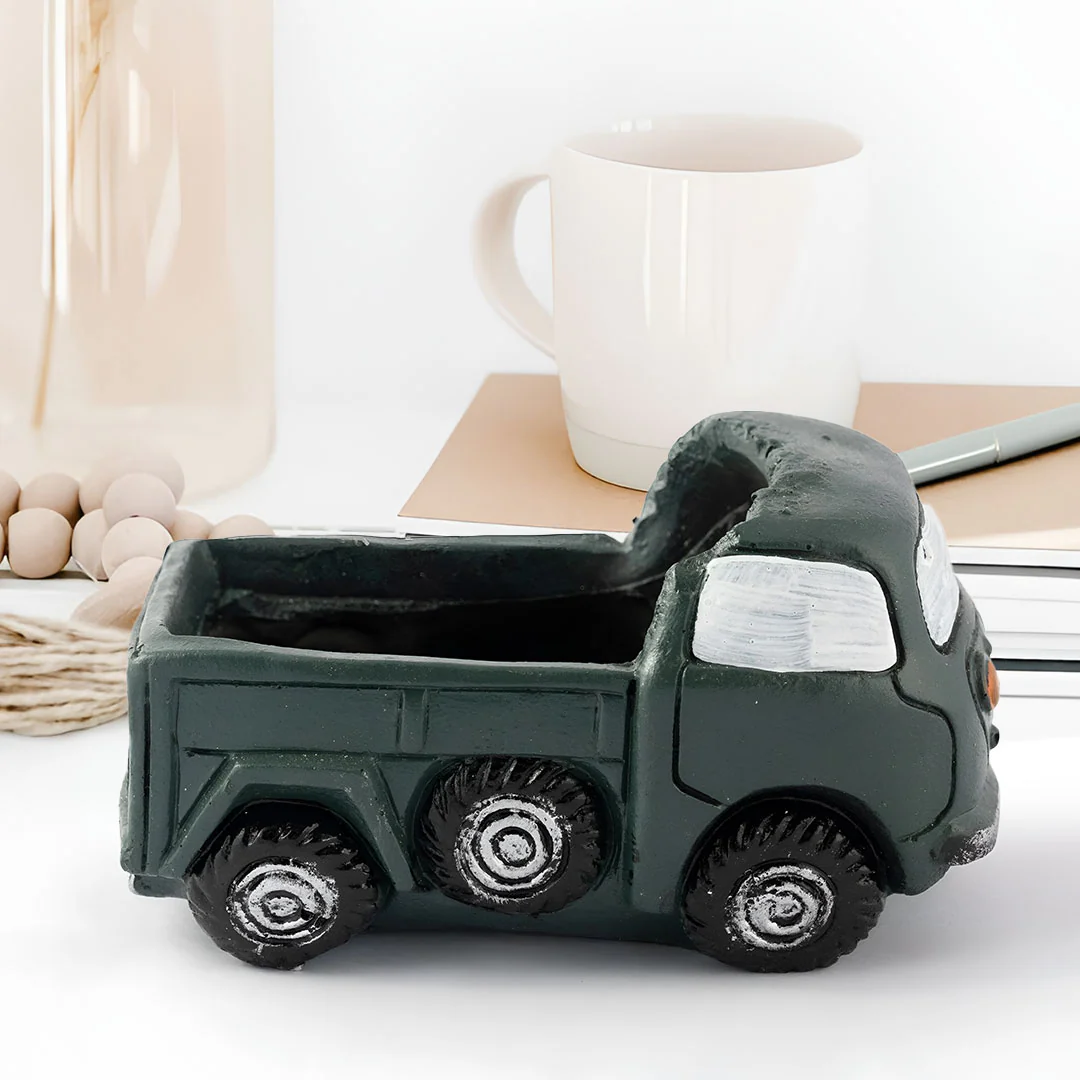 Mini Truck Ceramic Planter - Image 3