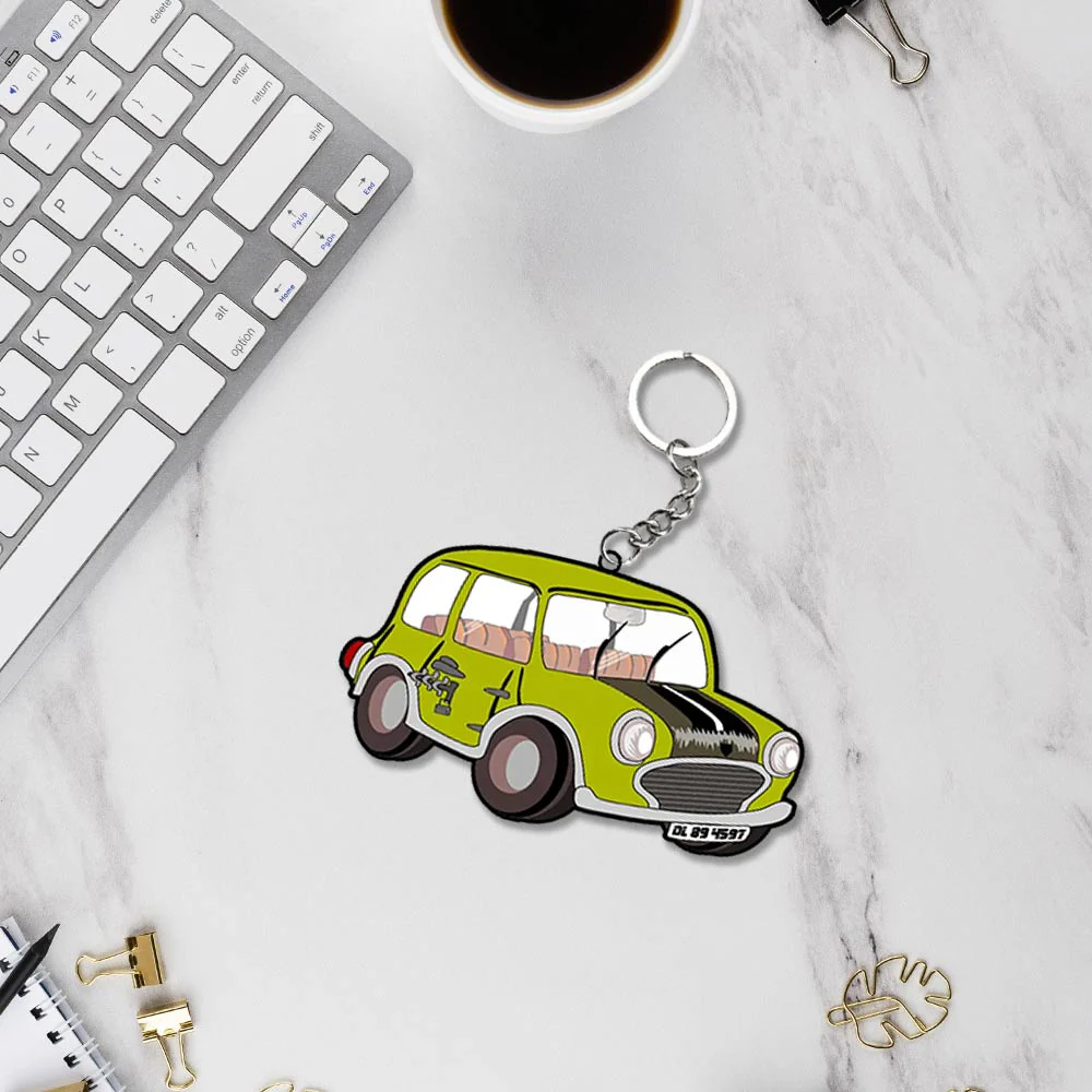 Mr. Bean Keychain Or Keyrings With Name - Image 3