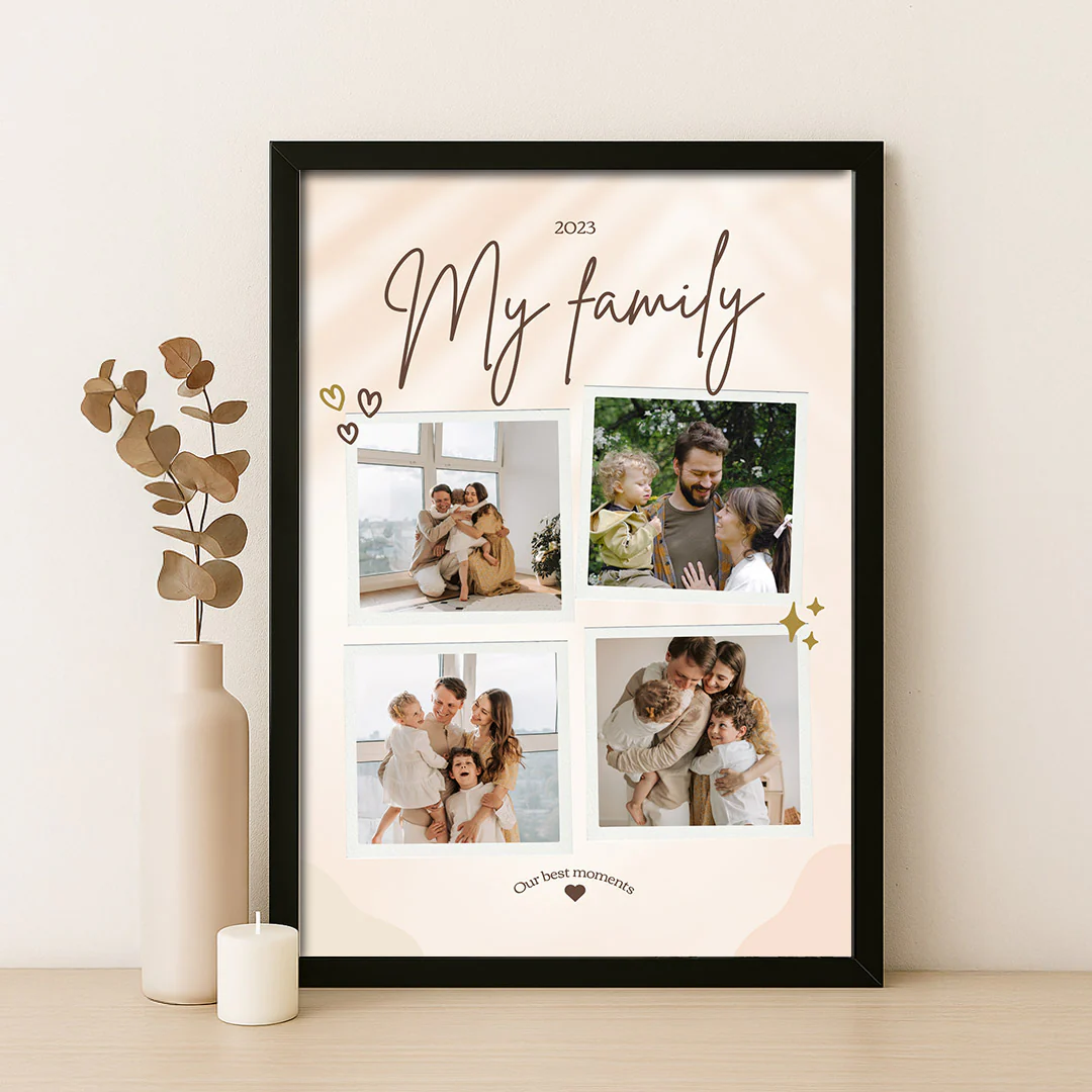 My Family Photo Collage Frame