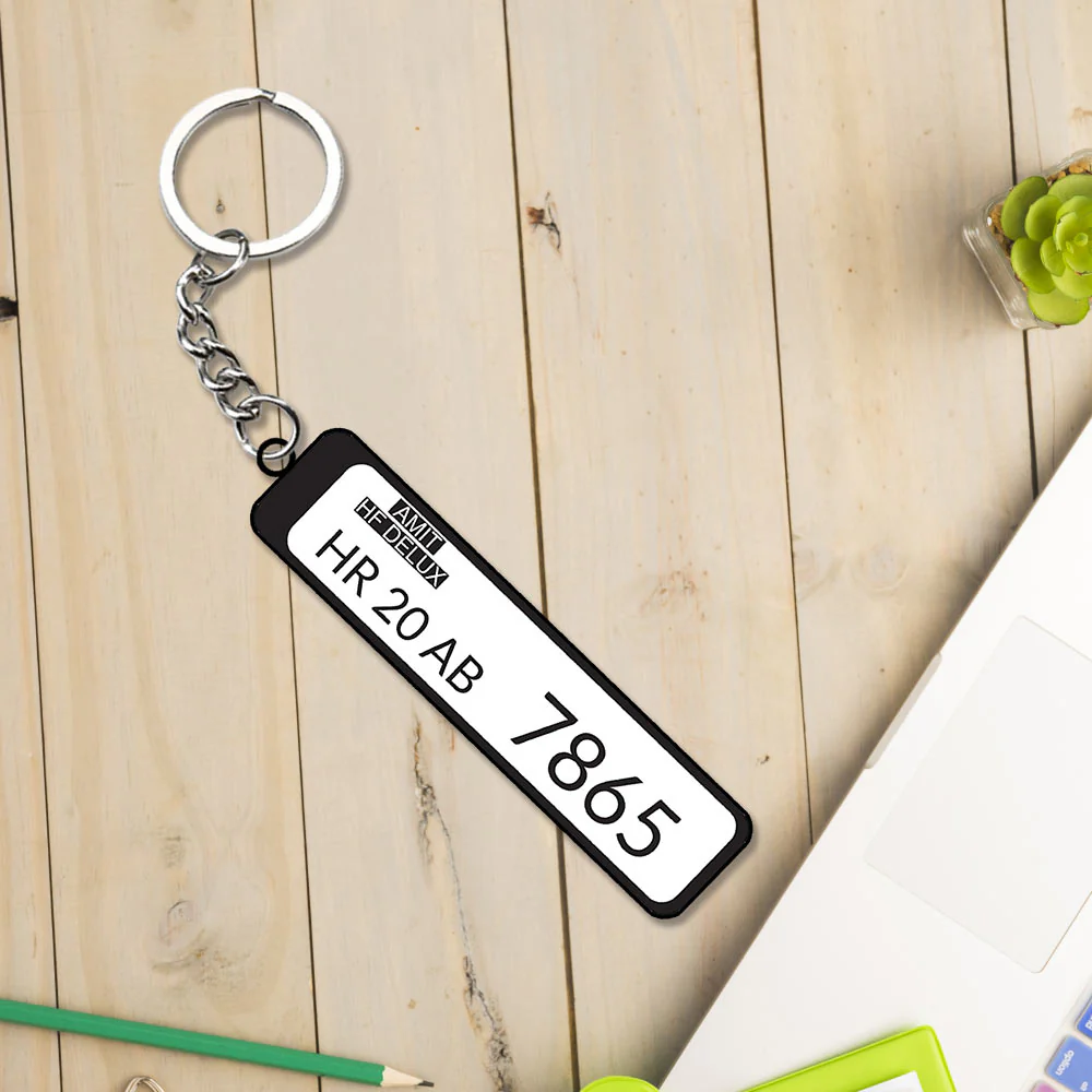 Number Plate Keychain - Image 10