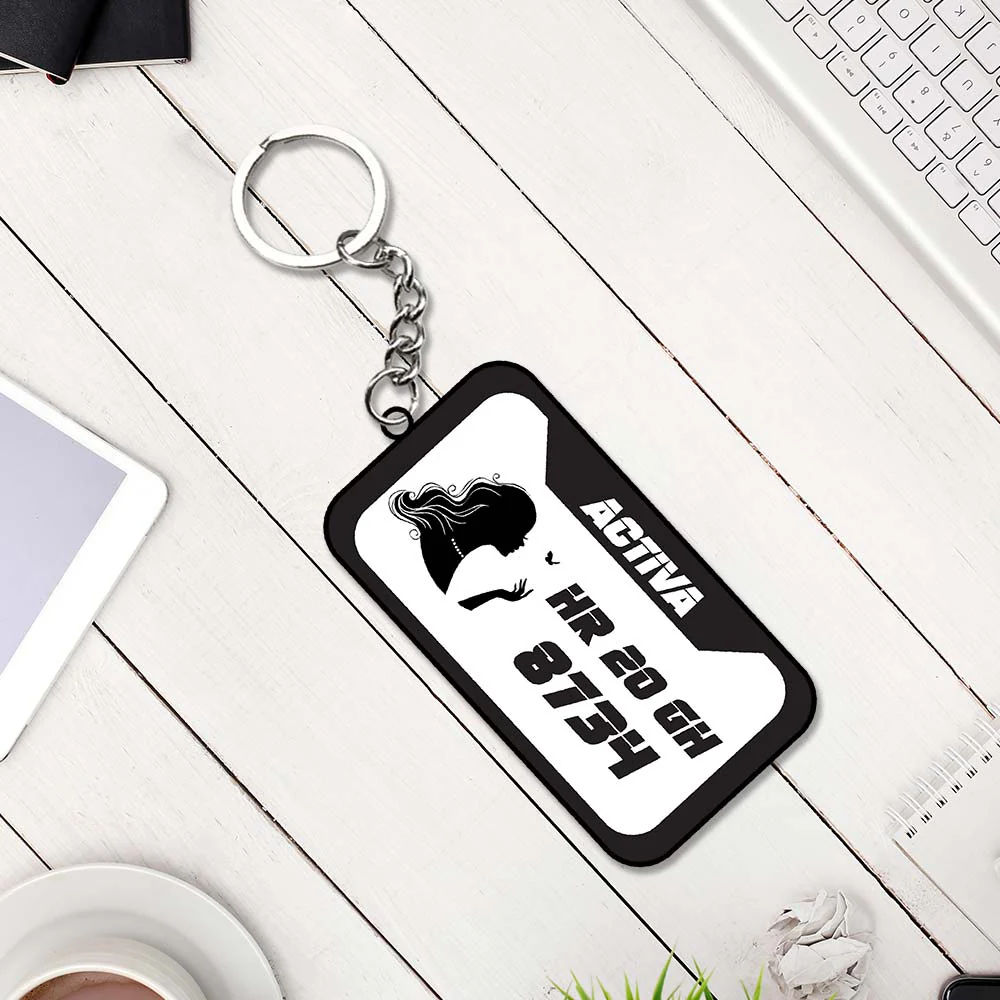 Number Plate Keychain - Image 12