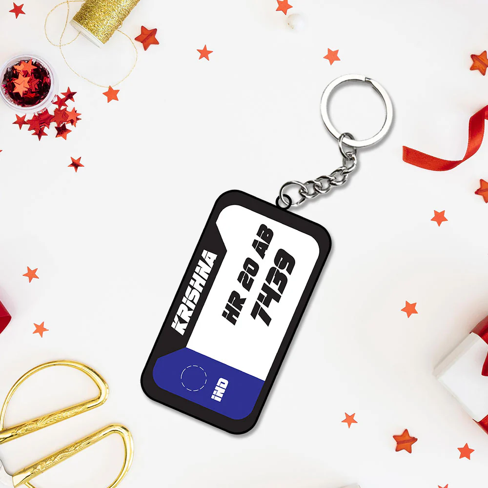Number Plate Keychain - Image 14