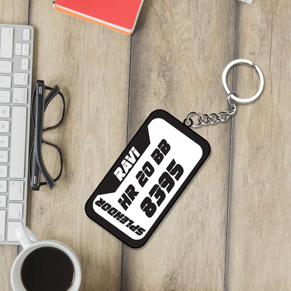 Number Plate Keychain - Image 8