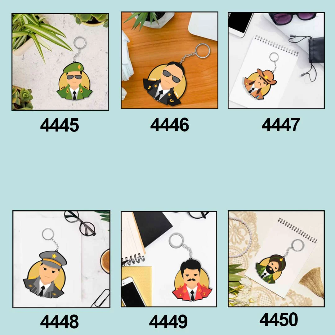 Officer Keychain Or Keyring - Image 7