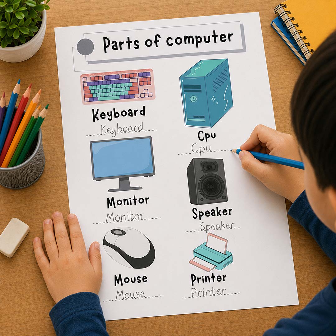Online Worksheet For Kids Early Learning- Brain & Fun Activities Bundle (3 to 8 years) - Image 19