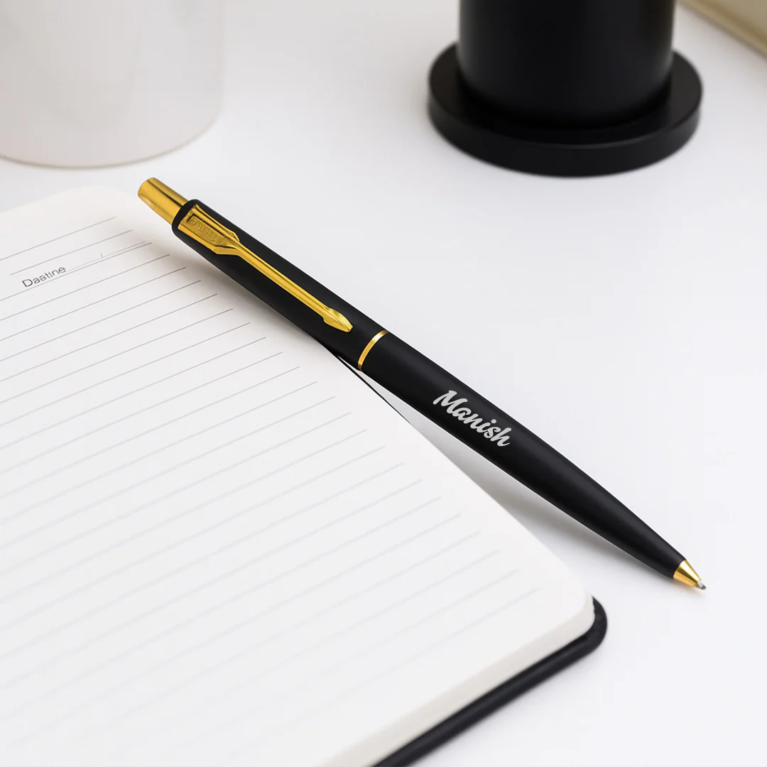 Parker Classic Matte Black Ball Pen - Image 2