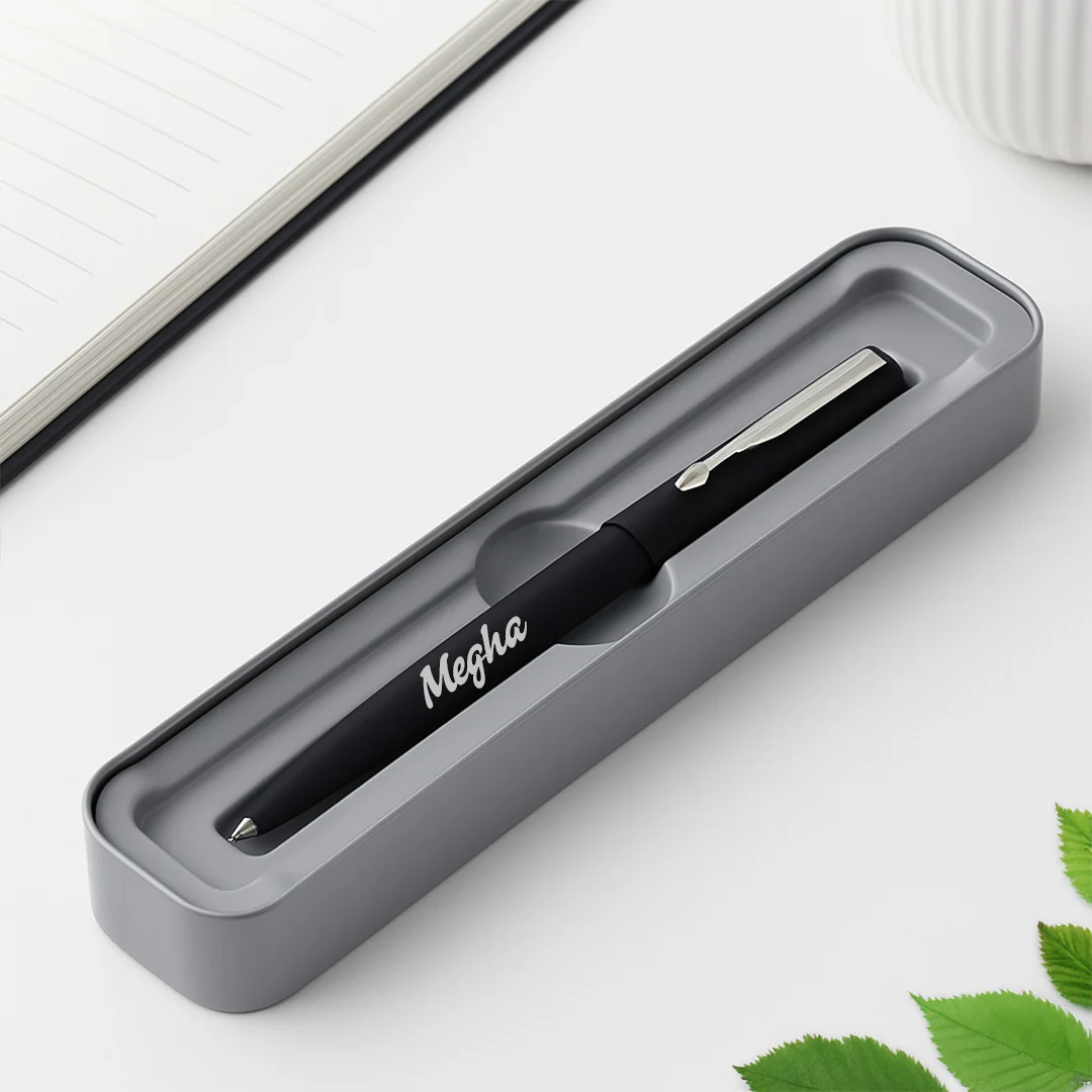 Parker Vector Matte Black Ball Pen - Image 4