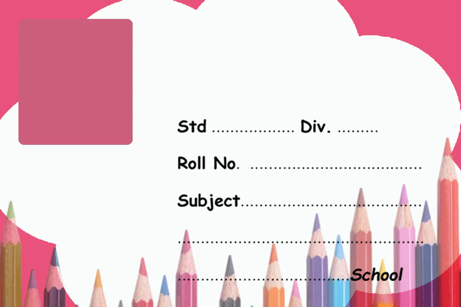 Pencil Style Name Slips | 12x18" Sheet with 36 Labels - Image 2