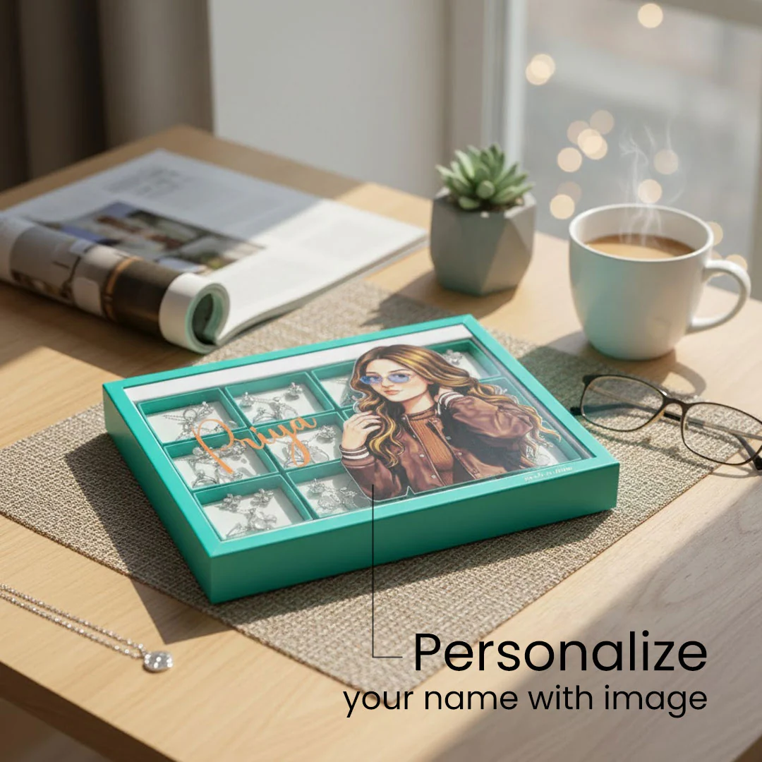Personalized 12 Jewellery Set Gift Box - Image 2