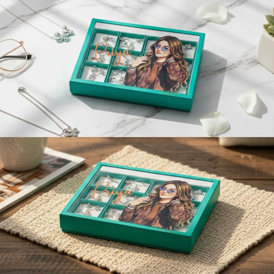 Personalized 12 Jewellery Set Gift Box - Image 6