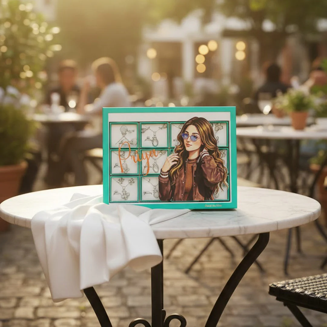Personalized 12 Jewellery Set Gift Box - Image 7