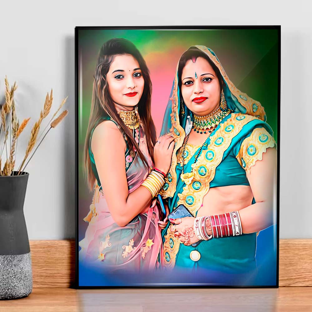 Personalized Digital Acrylic Oil Painting