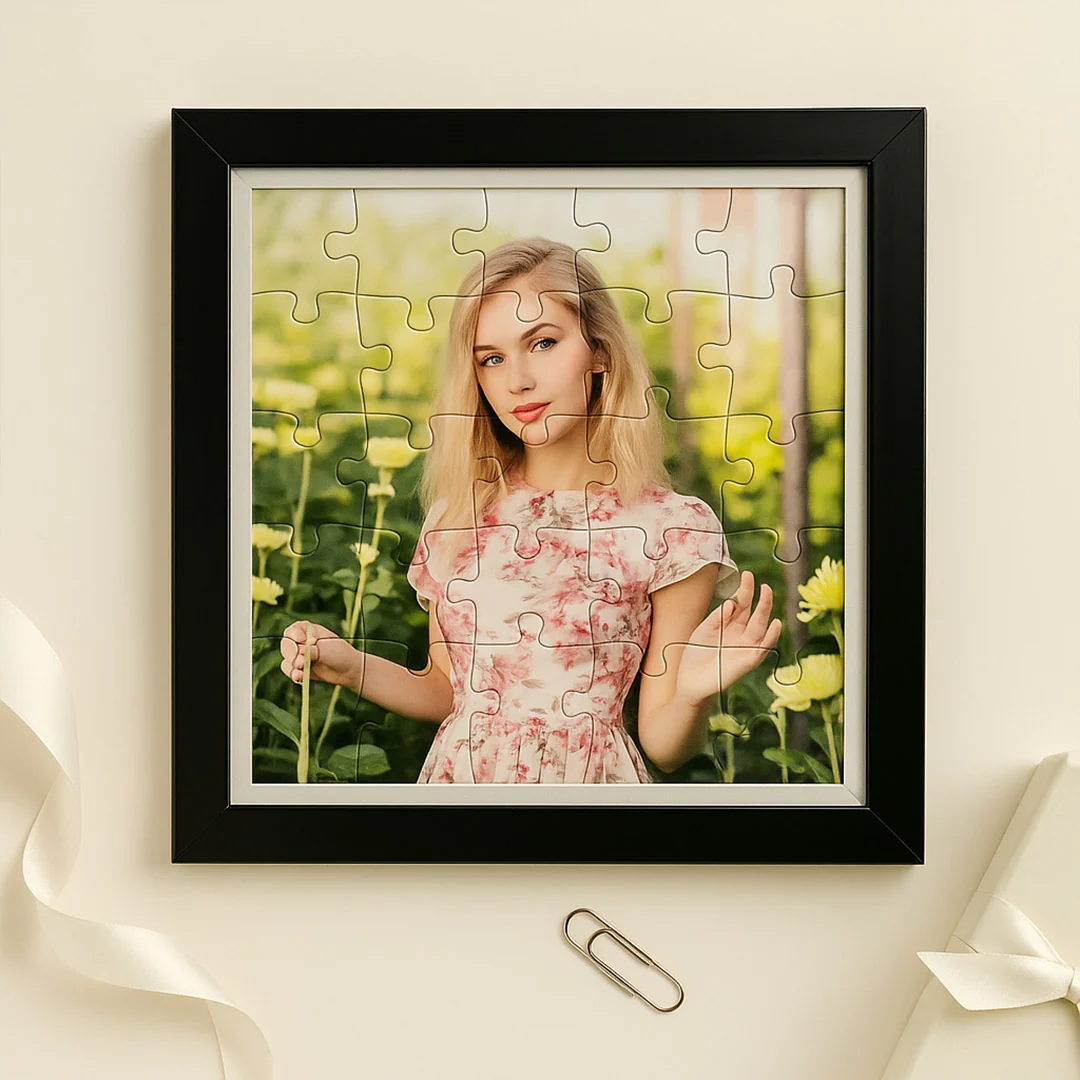 Personalized Acrylic Puzzle Photo Frame - Image 3