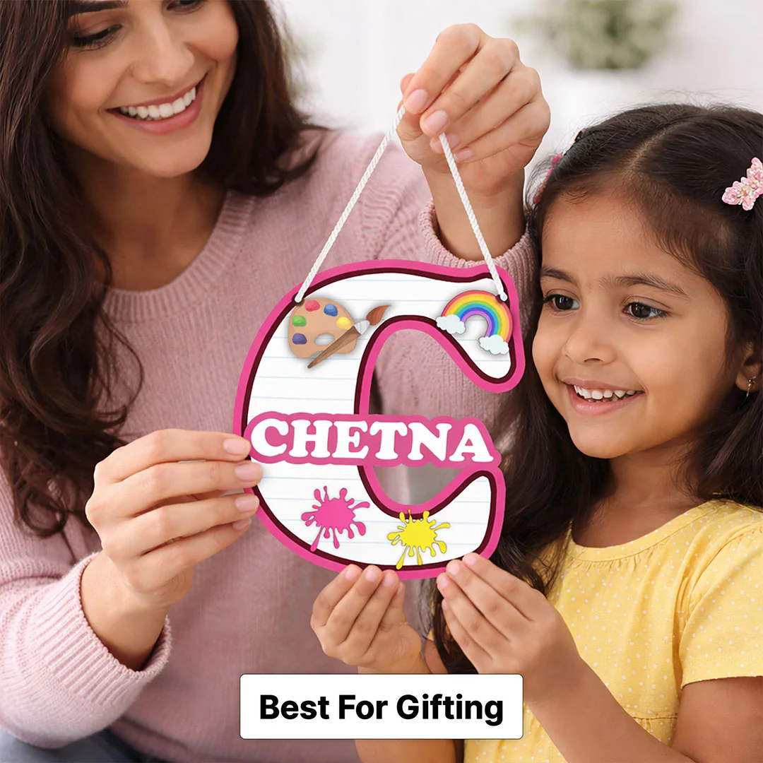 Personalized Alphabet Name Hanger -8x10" - Image 4