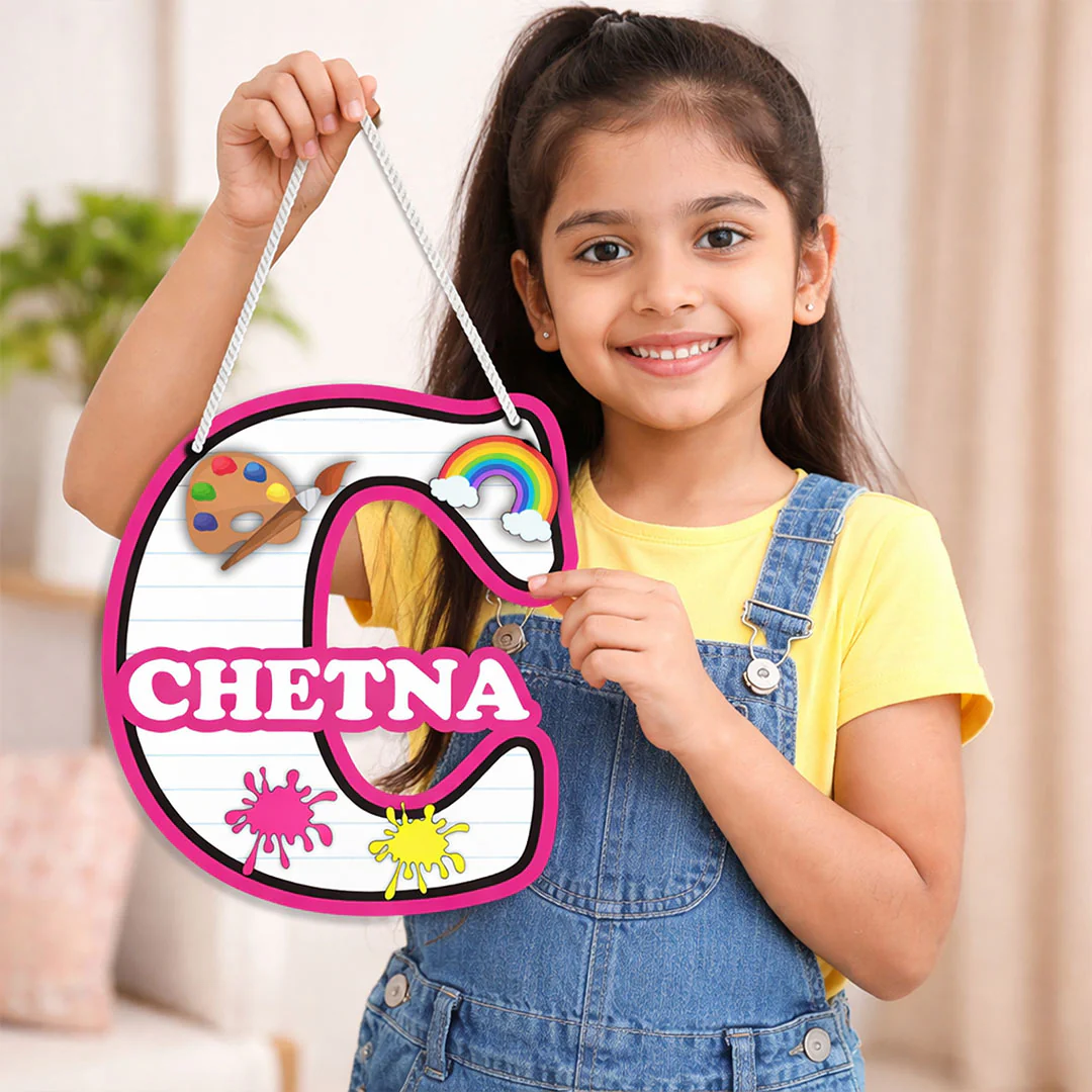 Personalized Alphabet Name Hanger -8x10" - Image 5