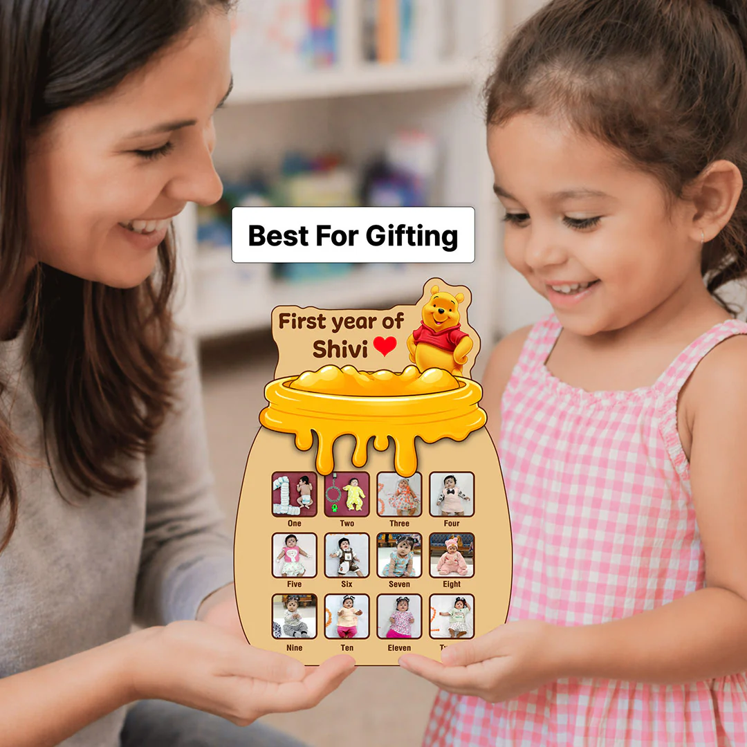 Personalized Baby First Year Memory Frame (11x15") - Image 5