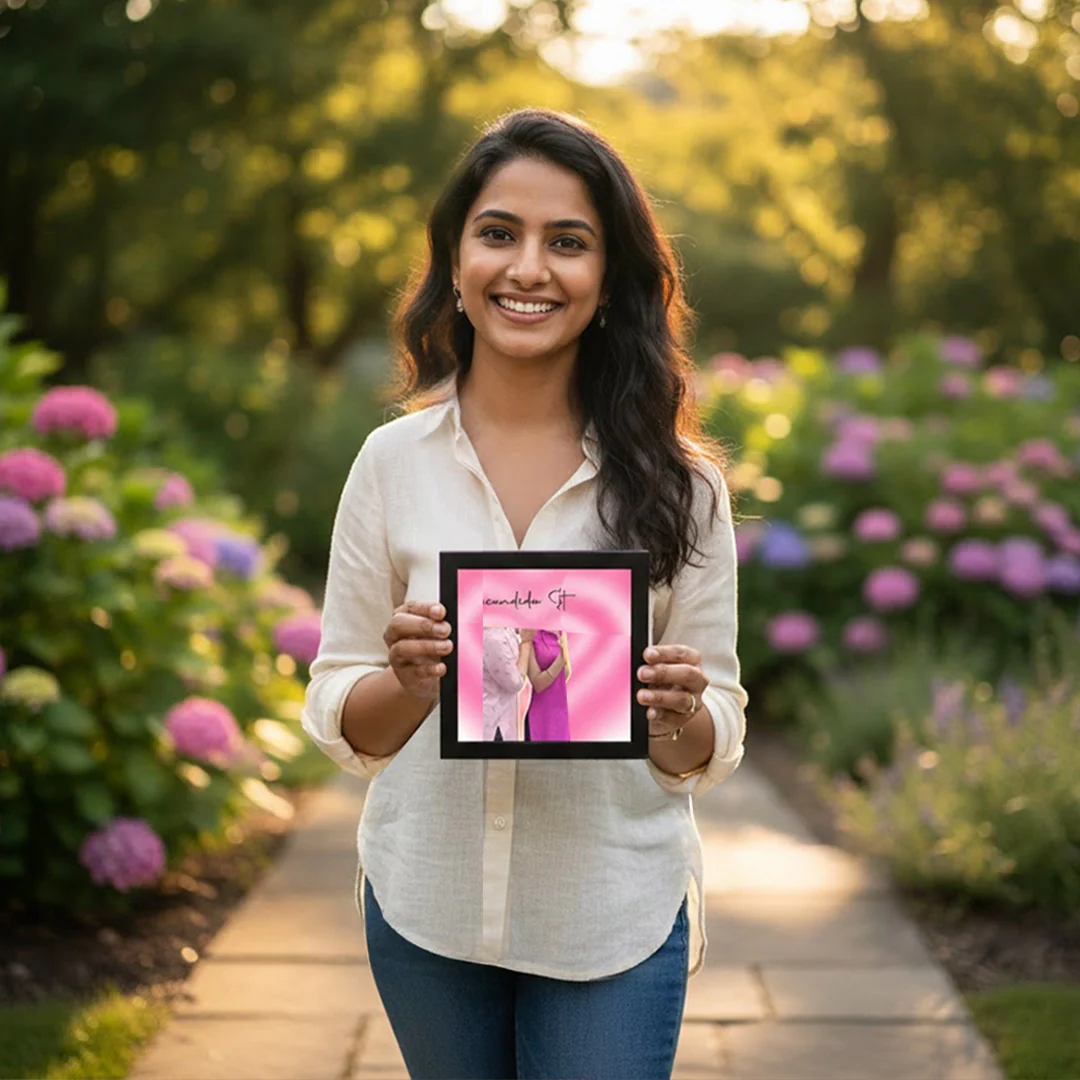 Personalized Best Friend Photo Frame (4×4") - Image 6