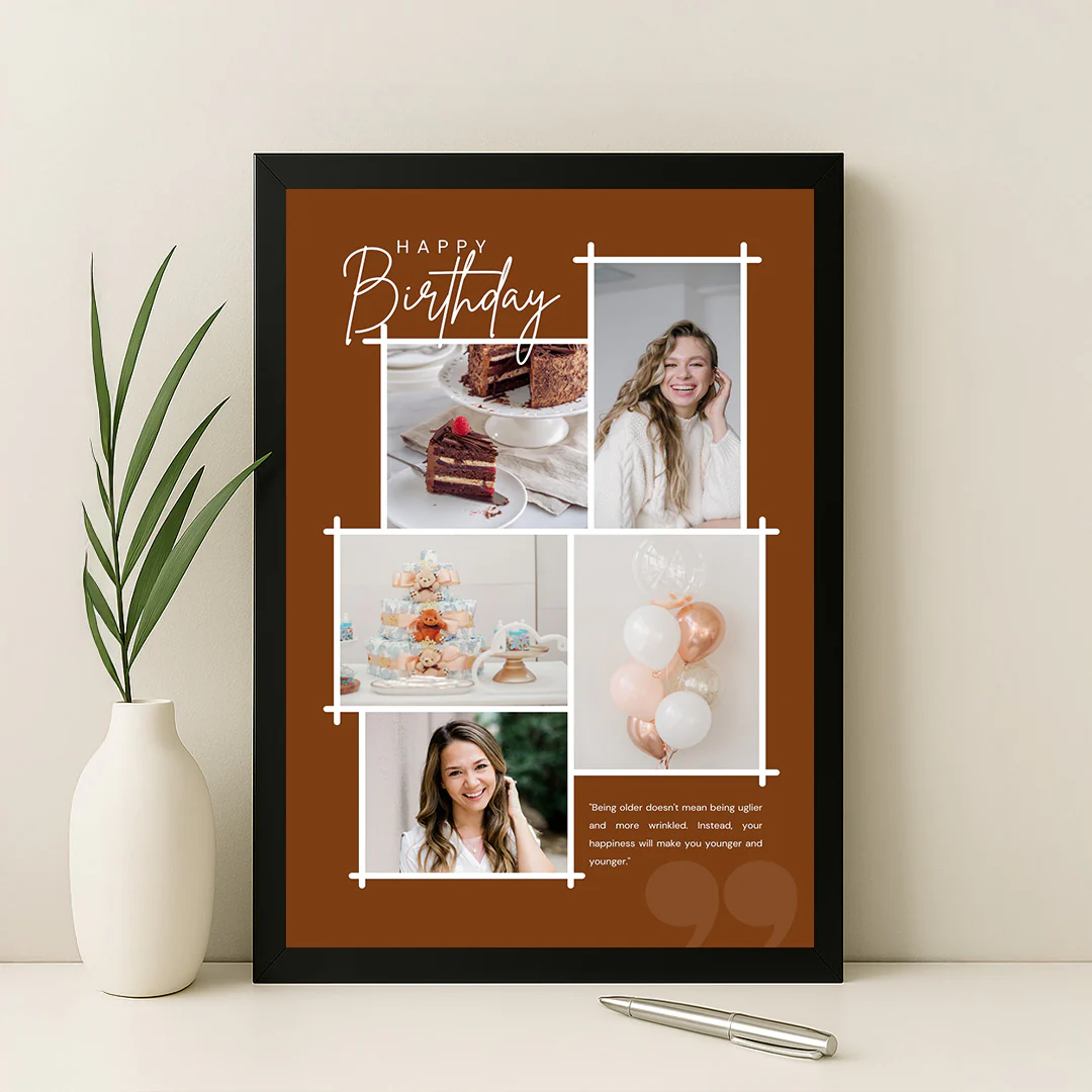Personalized Birthday Collage Frame - Image 4